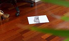 Girlfriend Gives Amazing Footjob Making Me Horny