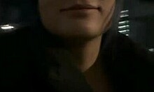 OMG, the stranger had no clue he was filming porn! This curvy Asian took a creampie 😍