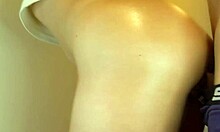 Step sister's prank turns into unexpected doggystyle, orgasm, and cum on ass.