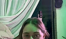 Cunhada covered in cum after anal and handjob