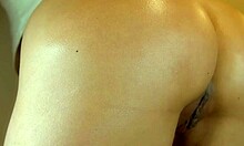 Step sister's prank turns into unexpected doggystyle, orgasm, and cum on ass.