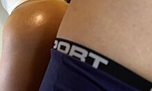 Step sister's prank turns into unexpected doggystyle, orgasm, and cum on ass.