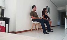 hey, she sucks my dick right here in the hospital