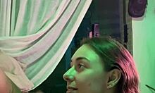 Cunhada covered in cum after anal and handjob