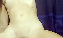 Amateur slut gets double stuffed with fantasy dildo