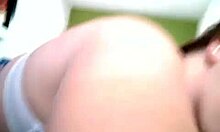 Curvy Blonde Amateur Homemade Oral Handjob