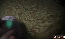 arab teen sneaking into military base for hardcore fucking with old soldier 😈