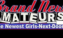 skinny blonde mya gives a wet blowjob and swallows the cum