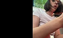 cute petite latina slut messes with huge dildo toy