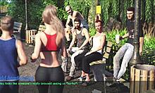 Wife and stepmother enjoy a jog together