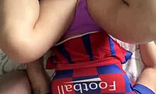 Hot Cheerleader Feels Intense Pleasure Fucking Two Cocks