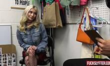 Sweet Emma Rosie confesses with extra cock sucking and pussy play at work