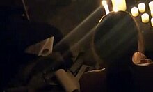 Is the pyro slut more into fire or sex in the shower?