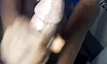 african teen 18+ shows off her phat cock sucking lips and beautiful mouth and drinks cum