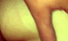 Watch this sexy blonde teen getting rough dick action from an old guy!