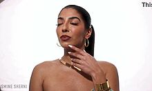 i'm princess jasmine giving jerk off instructions in lingerie