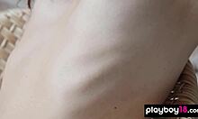 Skinny Brunette Czech Teen 18+ Elilith Noir Reveals Her Sexy Nipple Piercings