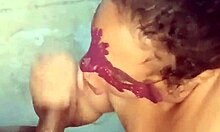 Guloso Cuzinho Takes Mature Assfucking in POV with Big Natural Tits. Lingerie-Clad Amateur Loves Every Lick!