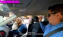 DIABLA in CASTING REDEEMED from CAR to ROUND COUCH with CREAMPIE