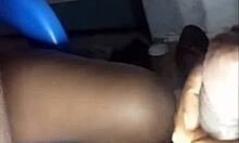 african teen 18+ shows off her phat cock sucking lips and beautiful mouth and drinks cum