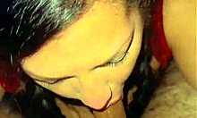 Quick sloppy blowjob with some deepthroat