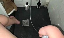 Arabian Snowwhite, Young Saudi Escort, Masturbates Tight Pussy in Shower in Los Angeles