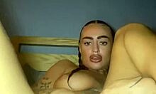 tattooed goth slut fingers herself raw