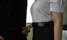 school's back, wanna fuck my cute thai sister in uniform? her moans are adorable