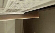 Amateur Guy Goes To Bathroom For Sexy Masturbation Session