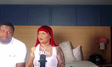 Homebody throws a wild 10-man gangbang orgy with ebony and latina heat