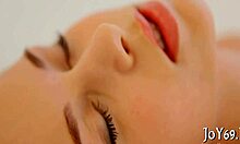 aww, check this teen cutie in a softcore dildo play