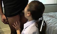 school's back, wanna fuck my cute thai sister in uniform? her moans are adorable