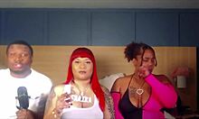 घरेलू वाइल्ड 10-मैन गैंगबैंग ऑर्गी थ्रो करती है एबोनी और लैटिना हीट के साथ