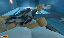 Stole This Horny Girl From A Sauna For Sex