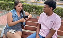 Hey, shy guy with big black cock, make me moan loud!