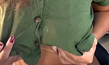 wife with big black guy in motel, cuckold films her cumming on his dick, he cums on her face and body, cuckold cums in her mouth