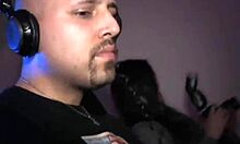 Watch Lesbians Toy Pussy in Public Party!