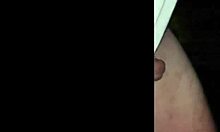 intriguing walk into bar with cock exposed in panties for beer