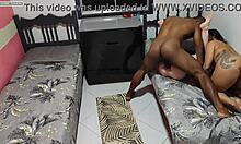 Redhead teen deepthroats cock after long day!