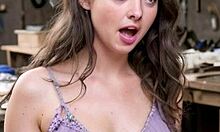 Becoming a cougar in leather, chapter 1, mechanical engineering, an AI-illustrated wild dream