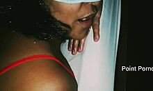 Cousin Opens Mouth For Deepthroat.