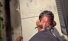 Wow, trucker girl sucks my dick like a slut