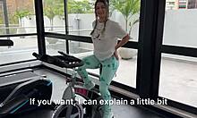 PETITE BLONDE CONVINCES STRANGER AT GYM TO COME TO HER PLACE AND FUCKS HIM TILL CREAMPIE IN HER HAIRY PUSSY LIATOVAR