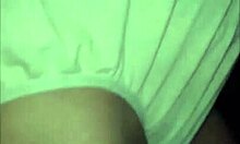 intriguing walk into bar with cock exposed in panties for beer