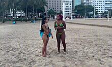 A couple shares intimate midnight moments together