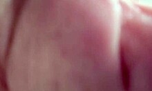 Hot Latina with natural big boobs enjoys nipple play and dildo.