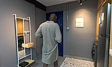 Mature Masseuse Moans Taking Monster Cock in Asshole for Black Guy