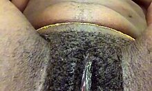 look at this big wet pussy getting an orgasm with natural tits