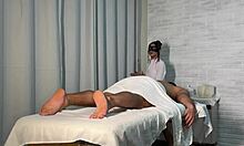 dude, my first day as a masseuse and i hooked up with a hung guy