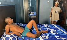 Ebony bbw fucked in hotel for 100k 😍